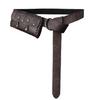 2Pcs/set Adjustable PU Leather Waist Belt Decorative Sash Girdle and Matching Waist Bag for Event