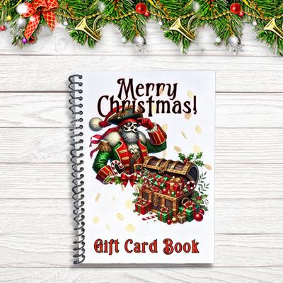 Livro de Cartões de Presente de Natal Espiralado Porta Cartões de Presente DIY Feliz Natal Kit de Sobrevivência para Estudantes Presentes de Formatura
