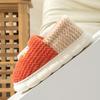 Winter Cotton Slippers Men's Bag and Warm Home Couple Indoor Anti Slip Thick Sole Dormitory Cartoon Hairy Shoes Women