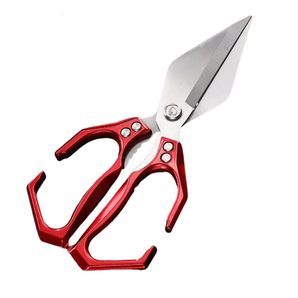 Heavy Kitchen Scissors Multifunctional Japanese Food Stainless Steel Anti-Rust Handle Comfortable and To Clean for Fish
