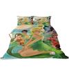 Cute Tinker Bell Girls Duvet Cover, Anime Disney Tinkerbell Home Textile Polyester 3D Digital Print Children'S Gift Bedding Sets