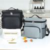 Large Capacity Insulated Reusable Foldable Cooler Tote Grocery Bag