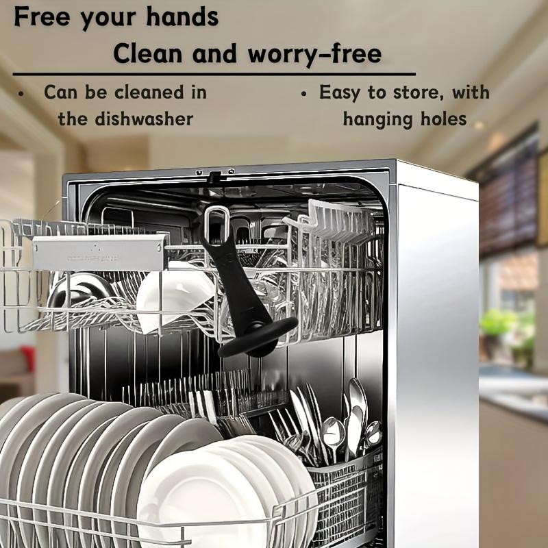 4 in 1 Stainless Steel Manual Can Opener with Removable Non Slip Handle , Portable, Safe , Smooth Cutting for Cans, Lids, Bottle Caps , Beer Caps