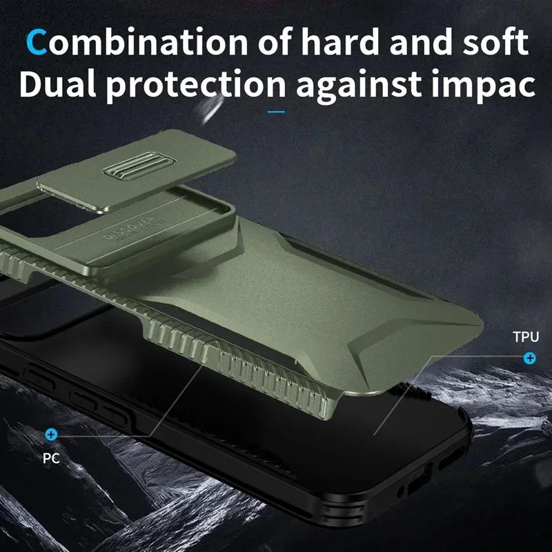 Case for Google Pixel 9 Pro XL Antiskid Cover Sliding Camera Lens Protector Hard Phone Case for Google Pixel 9A 8Pro 7 Pro Shell
