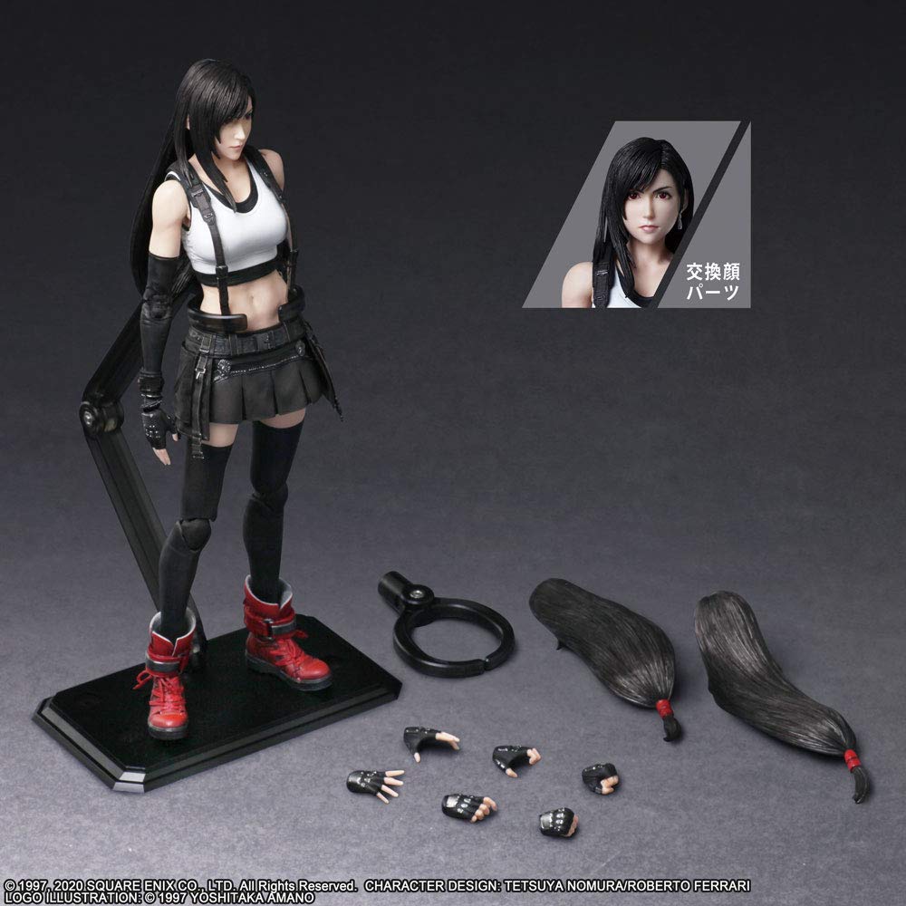 Final Fantasy VII Remake PLAY ARTS Kai Tifa Lockhart PVC Painted Action Figure