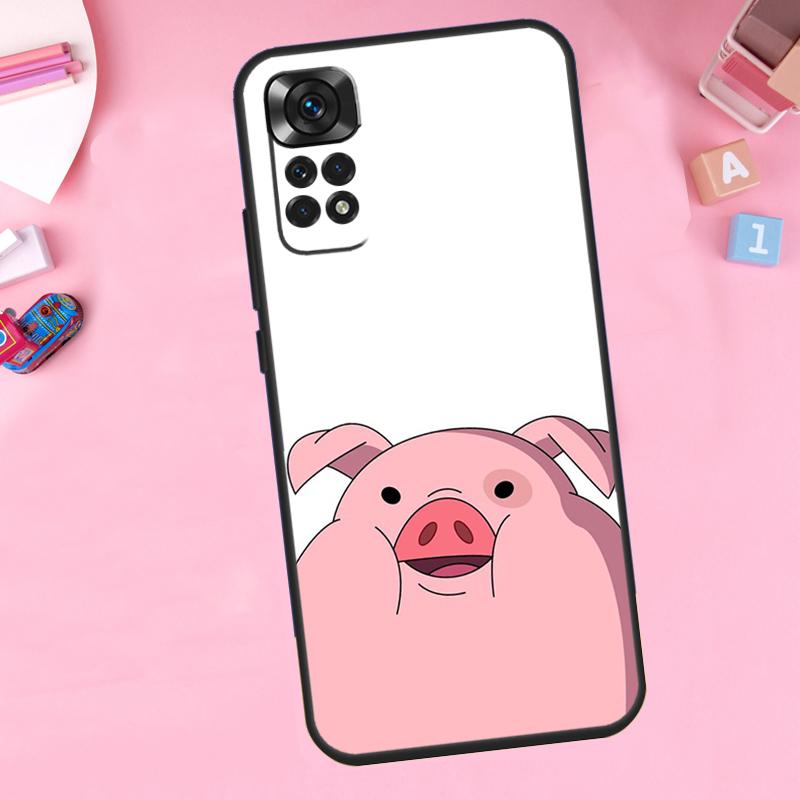 Cute PINK Kawai Pig For Xiaomi Redmi Note 14 13 10 11 12 15 Pro Plus Phone Case For Redmi 15C 13C 12C 10C 14C 15