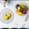 Simple Modern Iron Fruit Basket Fruit Container Bowl Home Creative Snacks Bread Storage Drain Basket Table Snacks Household