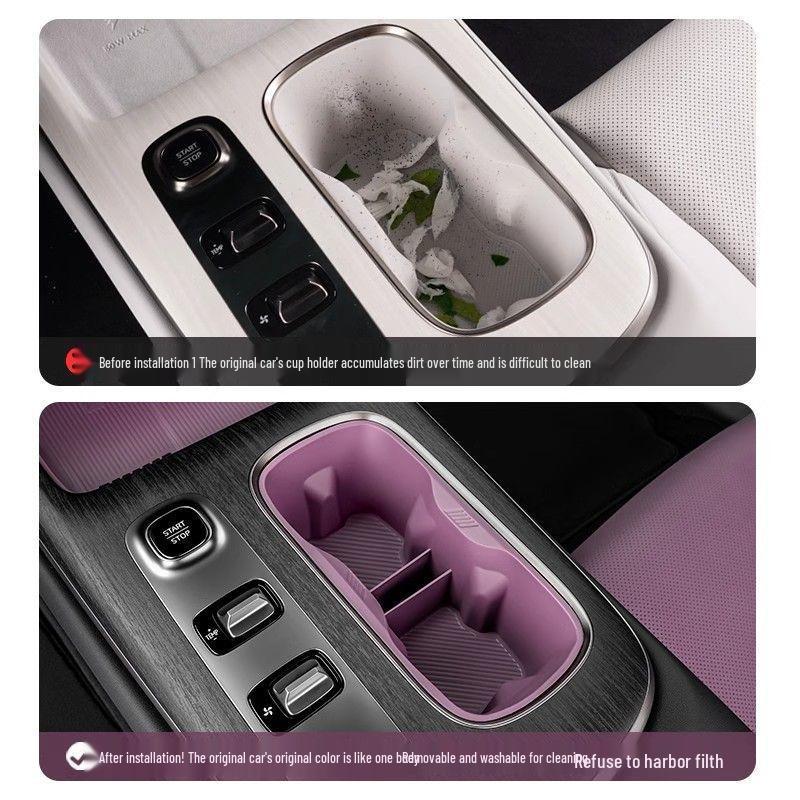 Silicone Pad for Xiaomi SU7: Anti-Slip, Wireless Charging, Protective Interior Console Cover