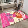 Strawberry Hat And Cat Carpet, Chair Rug,Rug for Office Bedroom living rooms, Doormat decor Fan Gift Christmas Gift