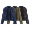 Sommer 2026 neue europäische und amerikanische grenzüberschreitende Damenbekleidung Streetwear Design-Jacke w034 26082