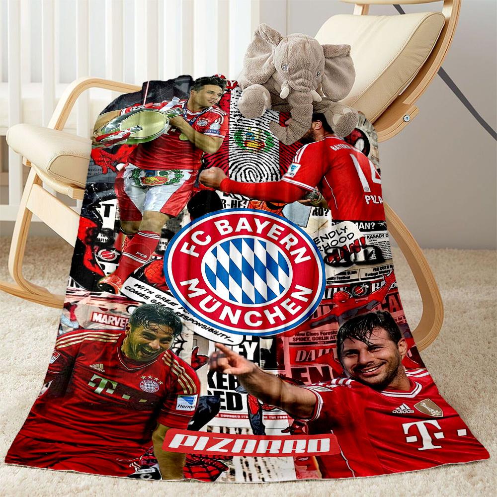 Bayern Munich Blanket Soft & Cozy Suitable for Bed Picnics Couch for All Occasions Stylish Decor Birthday Christmas Gift Blanket