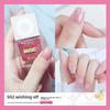 New Water-based Nail Polish, No-bake, Long-lasting, Fast-drying Peelable Nail Polish, Odorless, Transparent and White Nail Polish