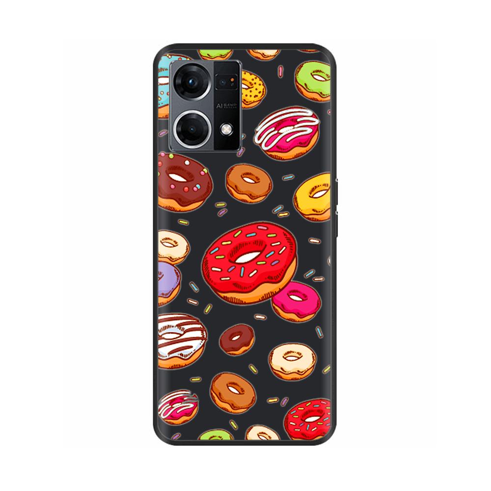 For Oppo F21 Pro CaseTPU Bumper Soft Silicone Bumper Back Phone Cases for OPPO F21 Pro Reno 7 Reno7 4G Case Cover Fundas Coque