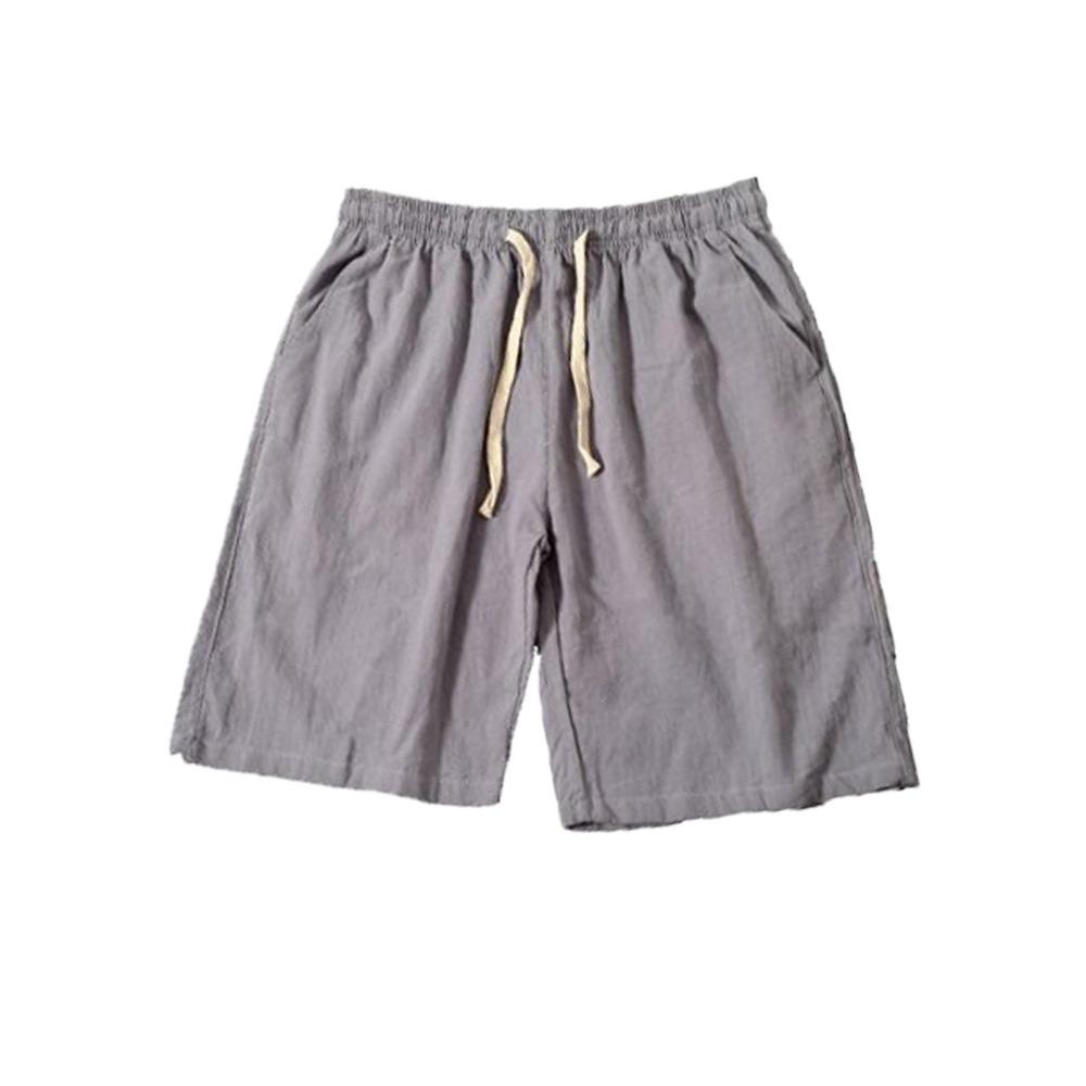 

Свободные хлопковые шорты на кулиске, шорты с широкими штанинами, прямые шорты с высокой посадкой, для студентов XL