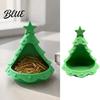 Decorative Snack Bowl for Parties 3D Printed Christmas Tree Ornament Desktop Storage Organizer Candies Nuts Keys Party Serving Platter Candle Holder