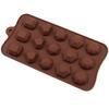 Silicone Mold For Chocolate Diamond Shape Candy Butter Mould Geometric Ice Cube Tray Half Ball Jelly Cookies Kitchen Baking Tool