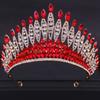Baroque Crystal Tiaras and Crowns Rhinestone Prom Diadem Headband Women Bridal Wedding Hair Accessories Jewelry Crown Tiara Gift