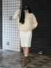 Laengaenlu Oort Cotton Half Pants_Ivory