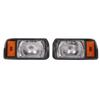Par de Faróis Dianteiros 101988002 Super Brilho Substituição para Club Car DS 1993‑Em Diante