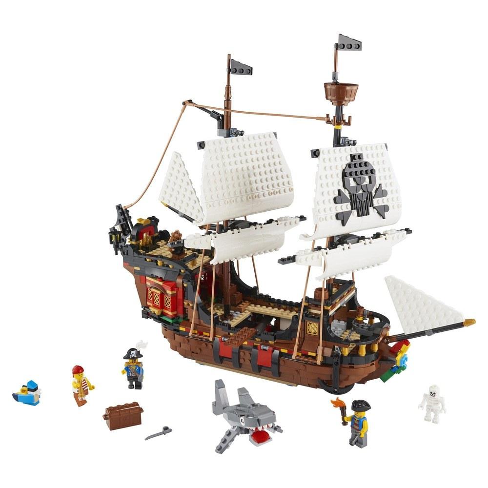 LEGO Creator Pirate Ship Toy Set