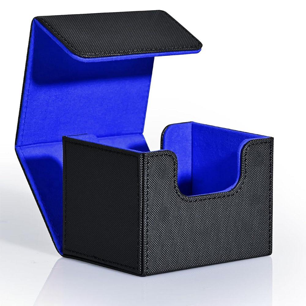 PU Trading Card Deck Box Large Capacity Deck Storage Box Collectible Game Card