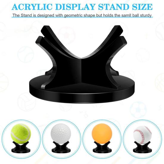 Acrylic Ball Stand Holder Sports Ball Storage Display Rack Display Stand