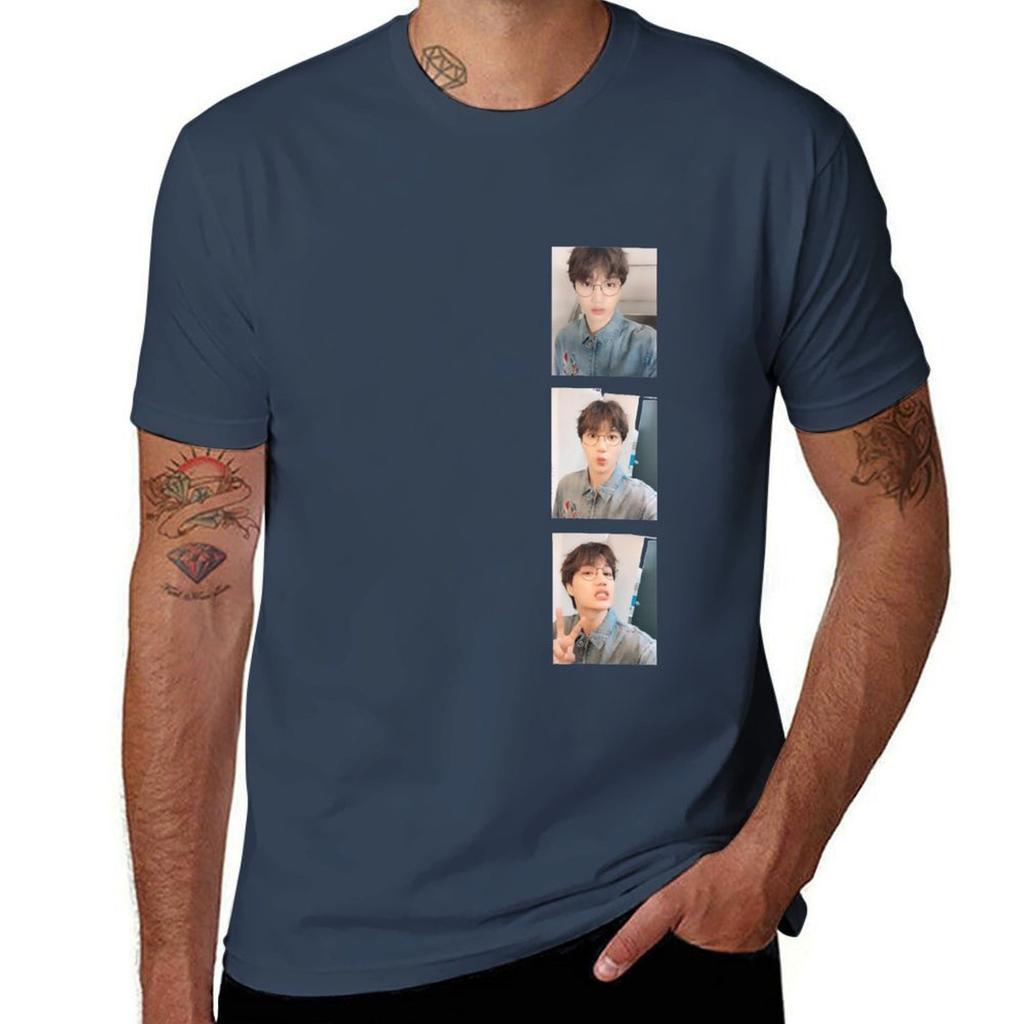 Eat Sleep Love Jongin Tshirt Fashion Print Casual Short Sleeve