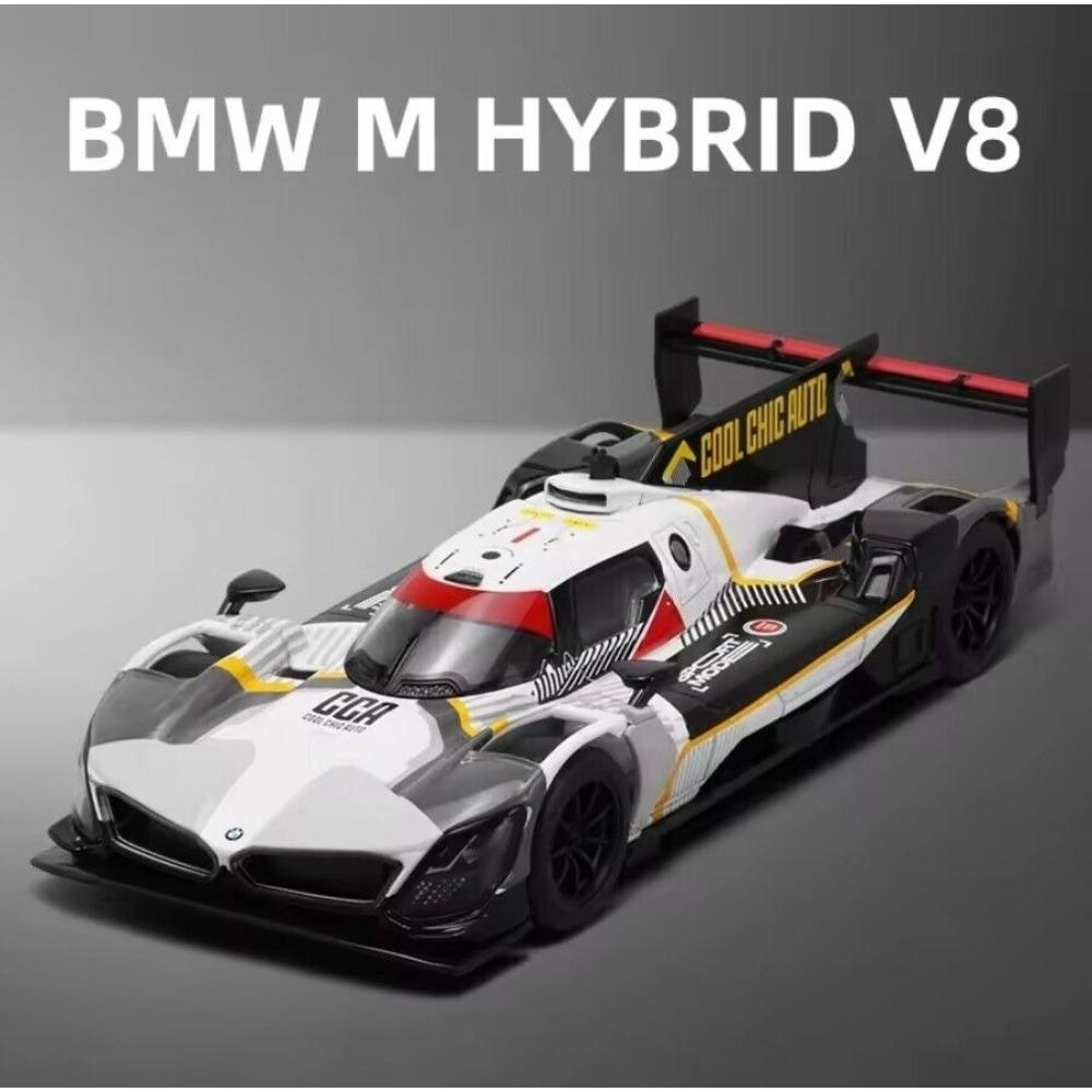 1/24 BMW M Hybrid V8 2024 Model Car Diecast Toy Cars Toys for Boys Kids Gifts