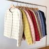 Women's Autumn, Winter and Early Spring Portable Collarless Down Jacket Liner Short Round Neck Warm and Light Down Jacket Women