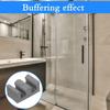 8 Pezzi Gancio Morbido in Silicone per Supporti da Parete per Bagno Installazione Facile Include Viti