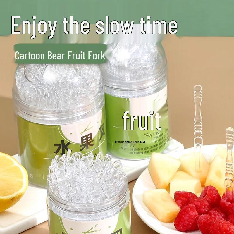 ZISIZ Disposable Fruit Forks