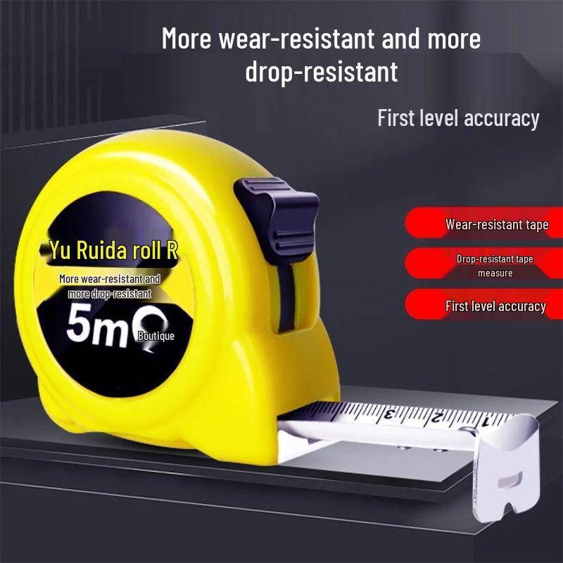 Durable Rustproof Waterproof Thickened Tape Measure & Ruler - Widened, Wear-resistant, 10m