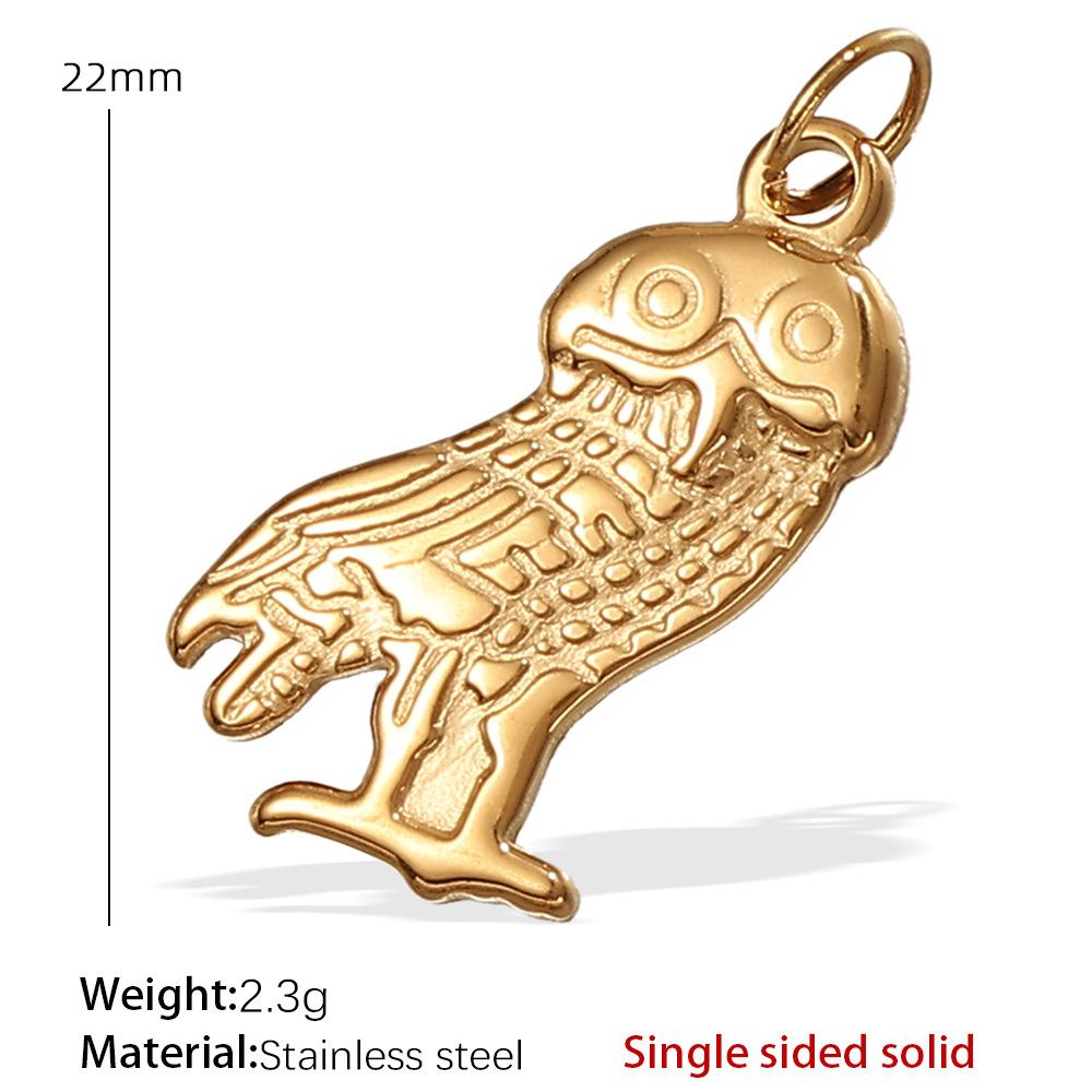 Stainless Steel Turtle Starfish Marine Life Pendant Plated Jewelry Accessories Diy Pendant Necklace