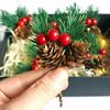 For Christmas Decoration Set 10 Artificial Pine Picks with Berries