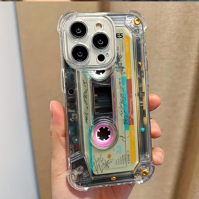 

Nostalgic Cassette Tape Art Phone Case for Xiaomi Redmi Note 15 14 13 12 11 Pro Plus 4G 5G 10 9 9S 14C 13 13C 12C 10C Soft Cover Redmi Note 14 4G&Redmi Note 14 Pro 4G (Global)