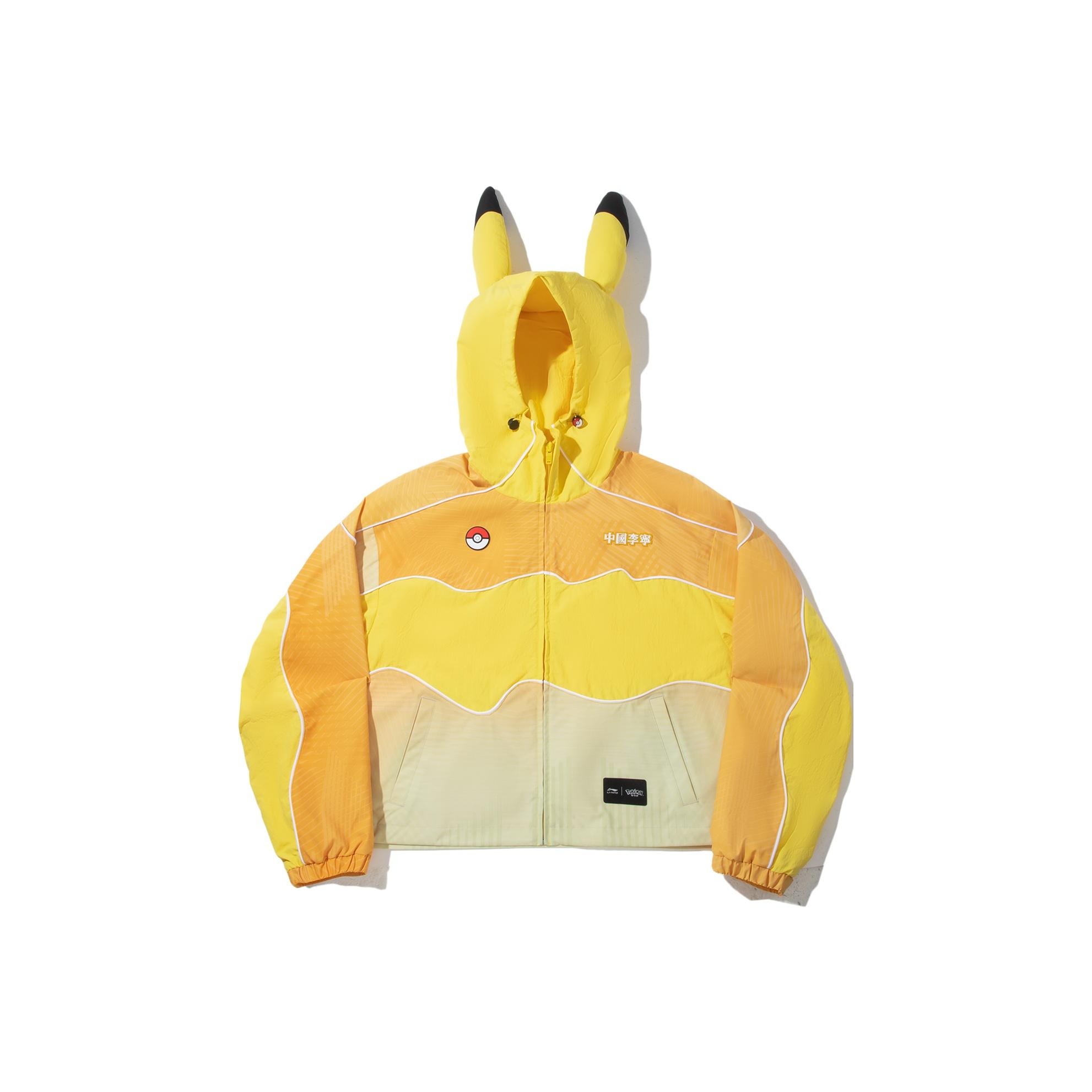 

Li Ning Коллаборация Pokémon Модная Свободная Спортивная Куртка Женская Куртка AFDVG90-3 M