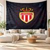 Monaco FC Wall Tapestry, Soft Fabric Wall Hanging, Decorative Backdrop For Bedroom Home Wall Art