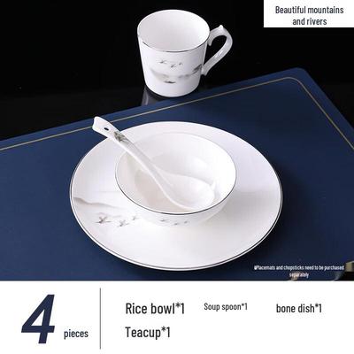 Abay Chinese Bone China Tableware Set