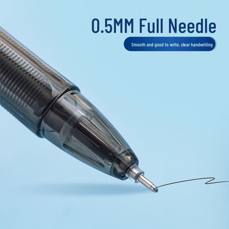 M&G Erasable Gel Pen 0.5mm Black 6-Pack