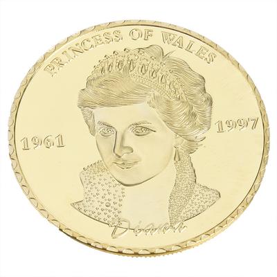 Britische Diana-Münzen Gedenkmünzen Metallabzeichen Souvenirabzeichen