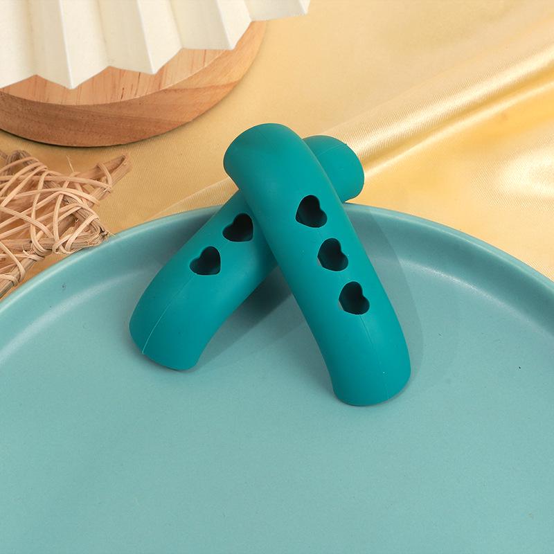 Heat-Resistant Silicone Pot Handle Cover - Anti-Scalding Insulation
