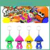 Chaveiro de Lula Splatoon 3 Brinquedo PVC de Alta Qualidade Pingente de Bolsa para Crianças Presentes de Natal