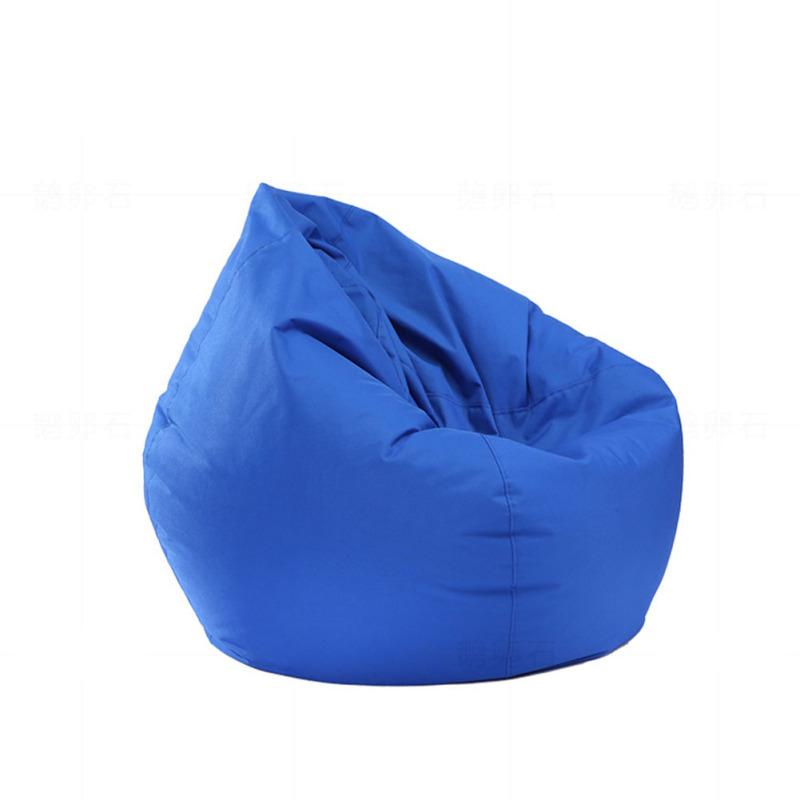 Waterproof Stuffed Animal Storage/Toy Bean Bag Solid Color Oxford Chair Cover Large Beanbag(filling