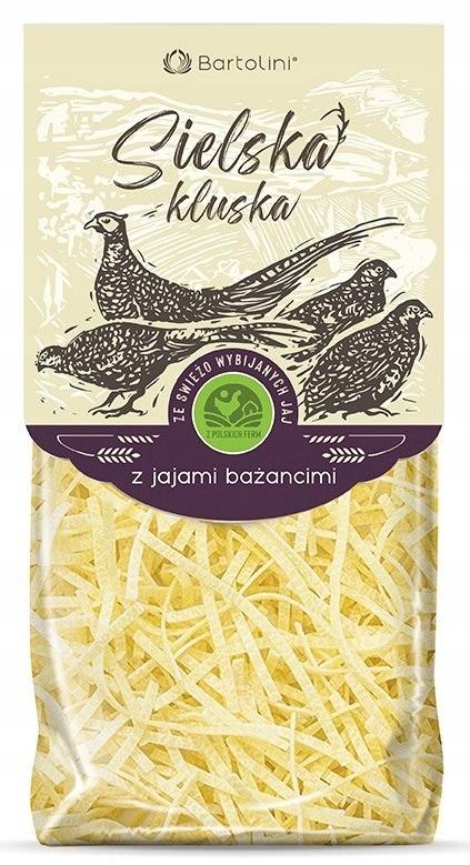 PASTA (FROM PHEASANT EGGS) ORGANIC SLICED 250 G - BARTOLINI (SISTERLY DUMPLING)