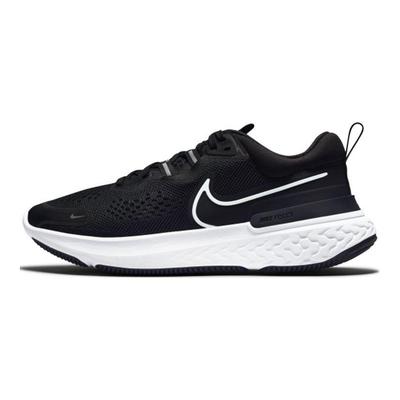React Miler 2 Μαύρο Λευκό Γυναικεία Αθλητικά Παπούτσια Καπνί Γκρι CW7136-001