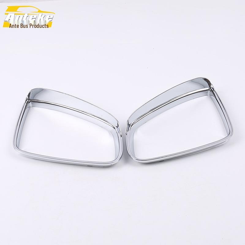 Compatible Rearview Mirror Rain Shield for 18 Komic Models - Bright Ring Patch