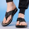 Fashion New Men's Breathable Mesh Flip Flops Soft Sole Comfortable Beach Sandals Lightweight Quick-Dry Slippers for Summer Outdoor Flats