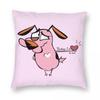 CCourages Cowardly Dog Cereal Box Pillowcase Soft Cushion Cover Decorative Throw Pillow Case Cover Home Drop Shipping cm