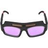 Lunettes de soudage solaires à assombrissement automatique, Lunettes de soudage à arc à l'argon à assombrissement automatique avec sonde haute sensibilité, Protection oculaire anti-buée anti-éblouissement