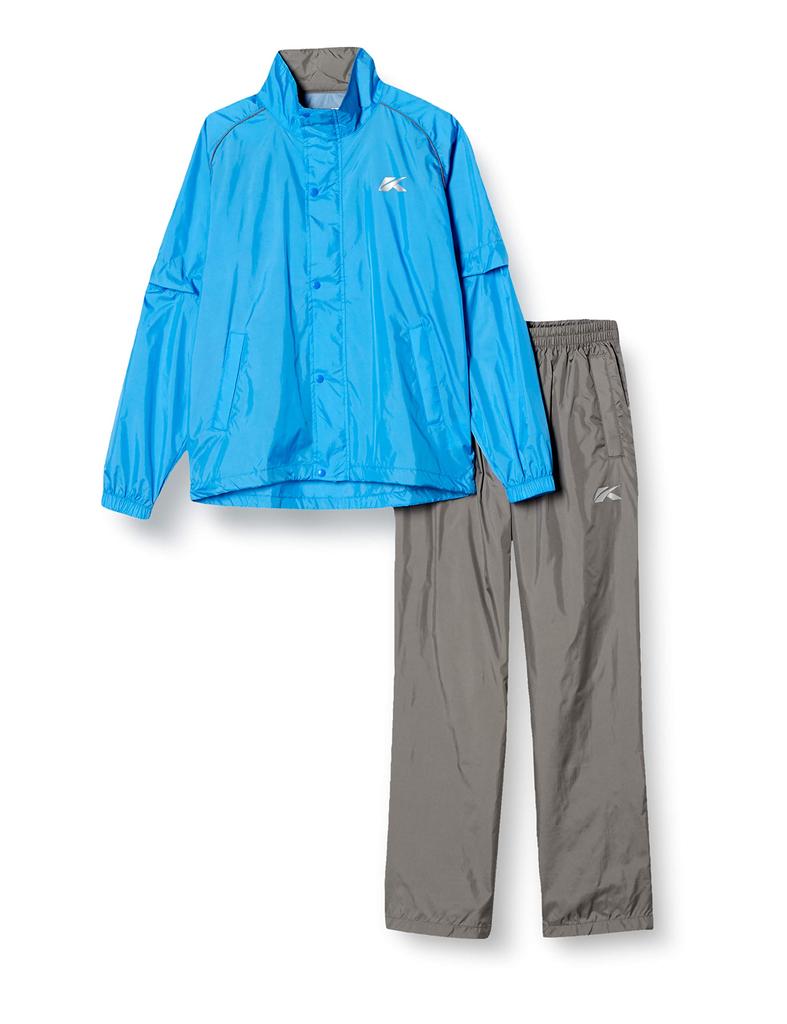 Kasco Rainwear Top and Bottom Set Blue M ARW-006